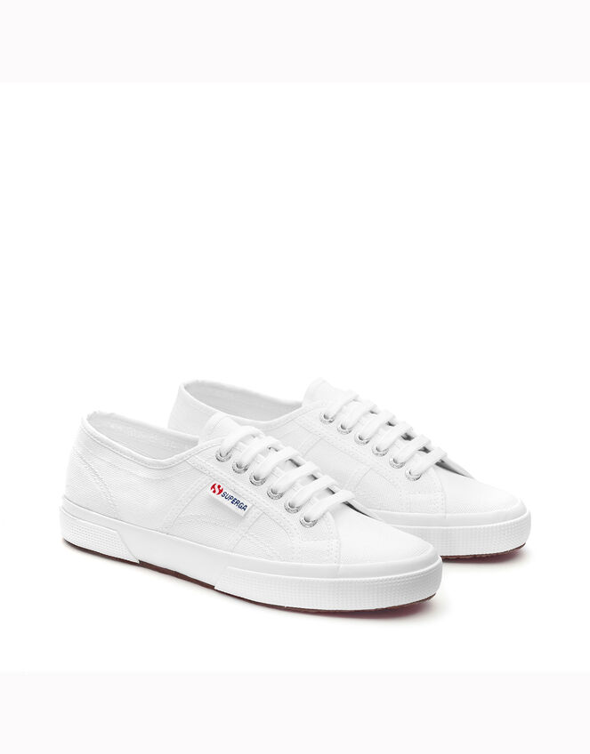Superga 2750 Vegan Cotu Classic Trainers, White (WHITE), large
