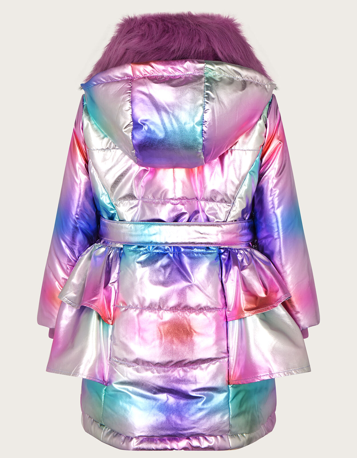 Girls shop rainbow coat