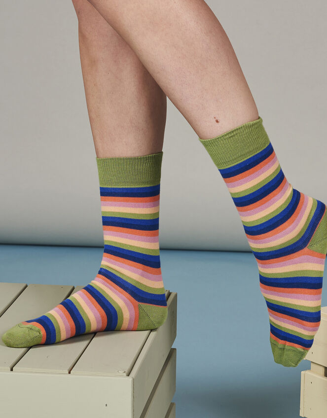 Catherine Tough Print Socks, Multi (MULTI), large