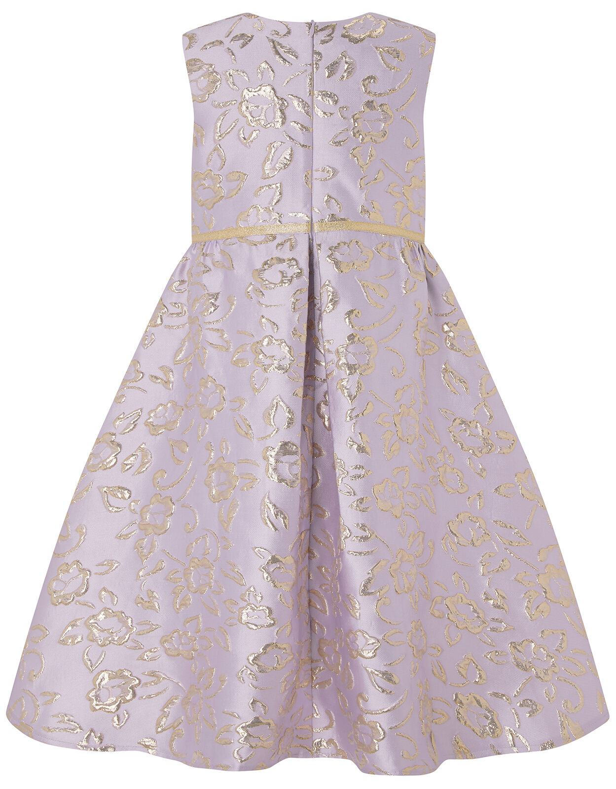 pink high low dress