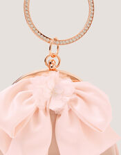 Sequin Bow Bangle Bag, , large