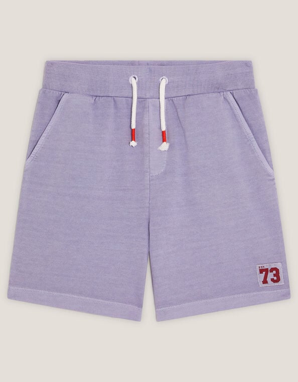 Jersey Drawstring Shorts, Blue (BLUE), large