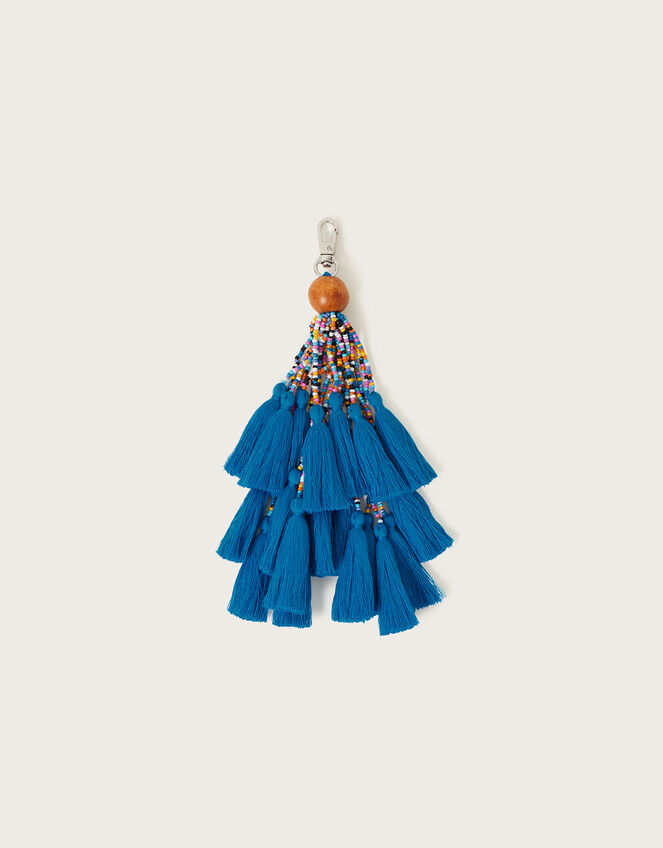 Multi Tassel Keyring, , large