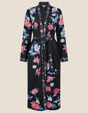 Elizabeth Embroidered Kimono , Black (BLACK), large