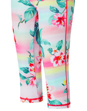 Serena Tropical Floral Active Leggings, Multi (MULTI), large