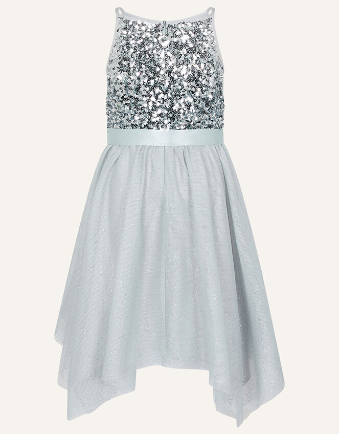 Truth Ombre Hanky Hem Dress, Grey (GREY), large