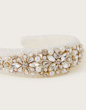 Embellished Bridal Headband, , large