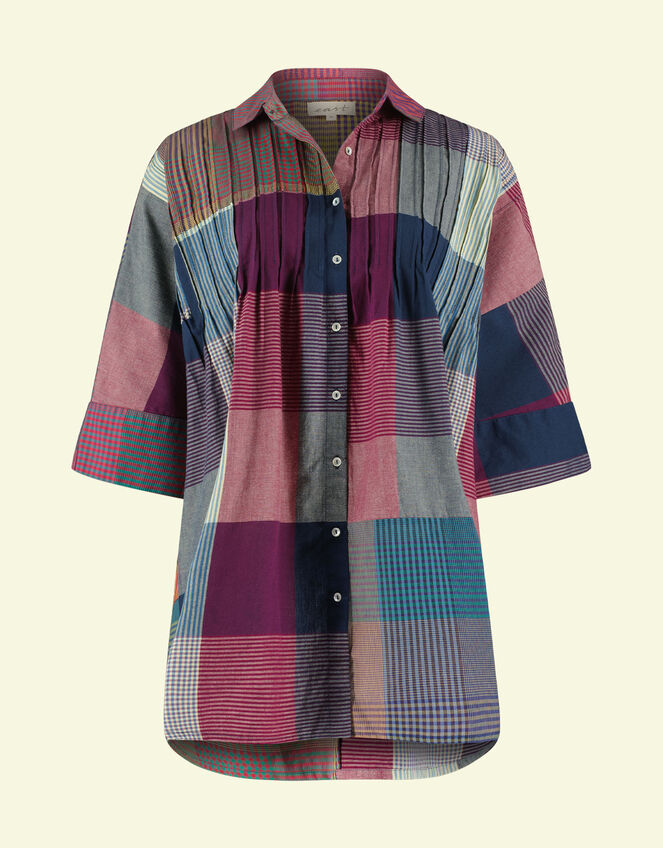 East Misty Patchwork Top, Multi (MULTI), large