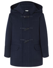 Duffle Coat, Blue (NAVY), large