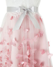 Flutter Butterfly Occasion Dress, Pink (PINK), large
