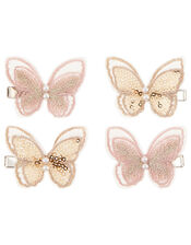 Sequin Lacey Hair Clip Set , , large