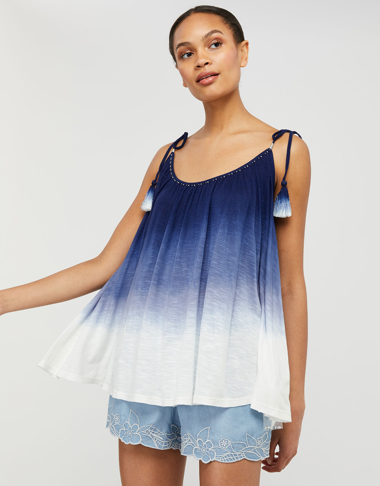 Amelia Dip-Dye Cami in LENZING 