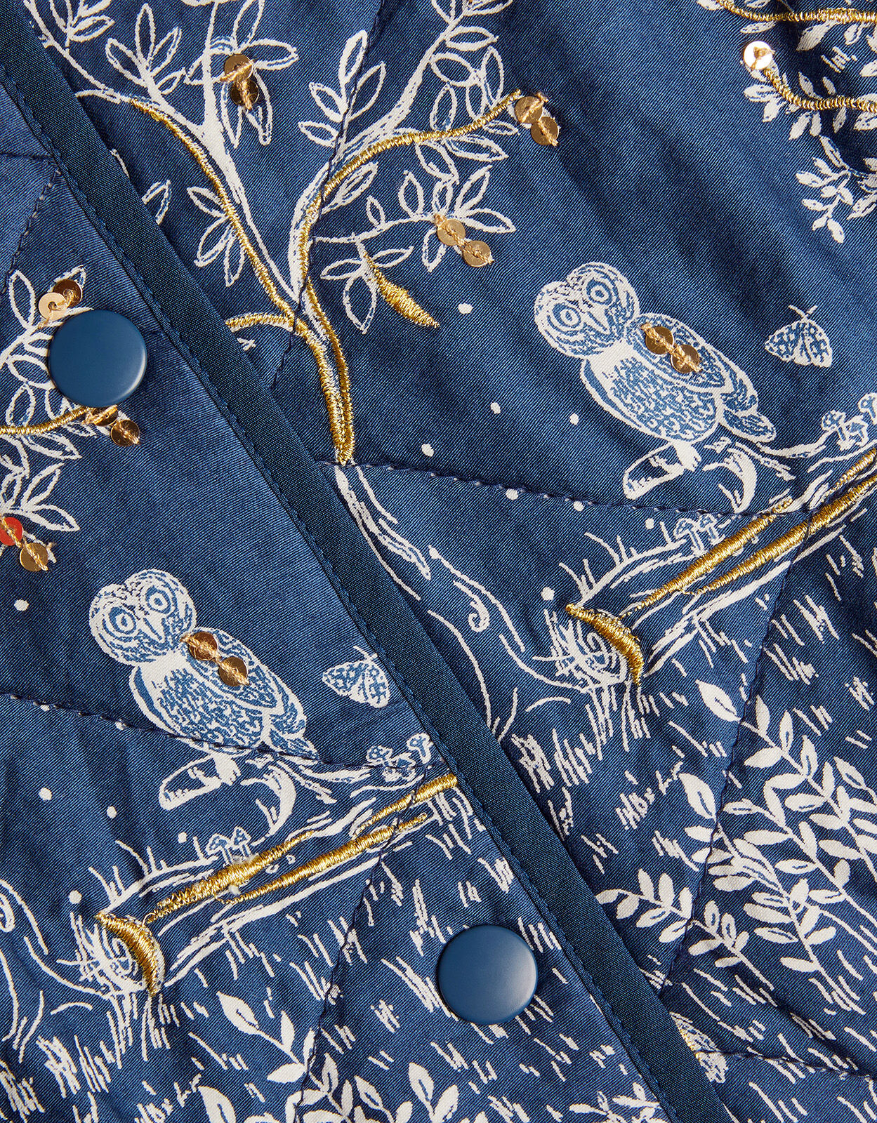 Woodland blue new arrivals jacket