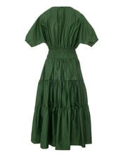 Devotion Twins Geraros Tiered Midi Dress, Green (GREEN), large