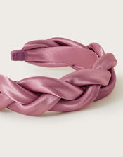 Plait Headband, Pink (PINK), large