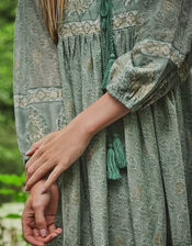 Dilli Grey Priya Dress, Green (GREEN), large