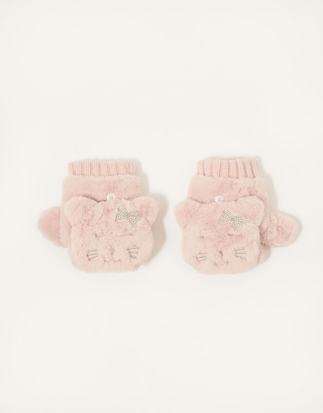 Cat Gloves, Pink (PINK), large