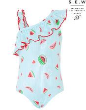 S.E.W Baby Mia Watermelon Swimsuit, Blue (TURQUOISE), large