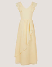 Indi Tie-Back Prom Dress, Yellow (LEMON), large