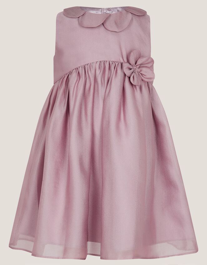 Baby Petal Collar Party Dress, Pink (PINK), large