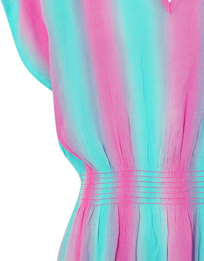 Tie-Dye Kaftan Dress in LENZING™ ECOVERO™, Multi (MULTI), large
