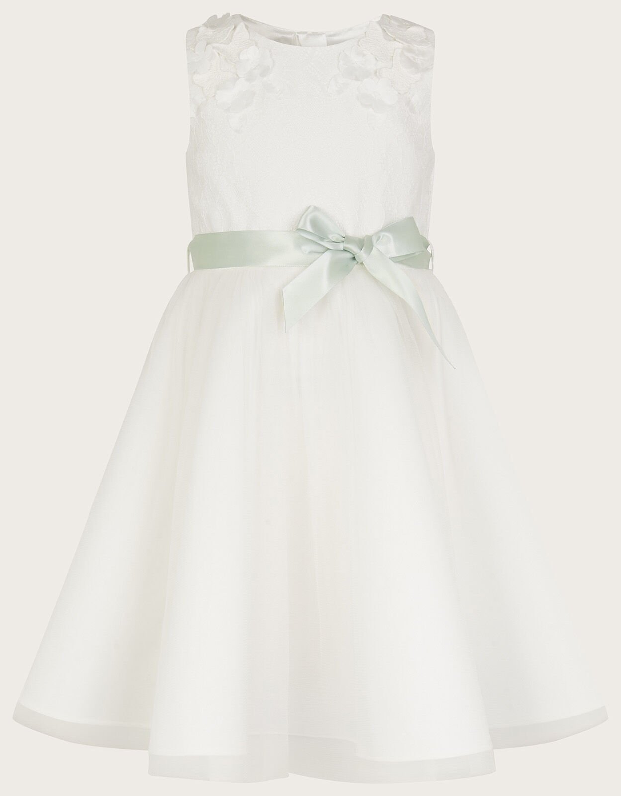 Monsoon ivory flower discount girl dress