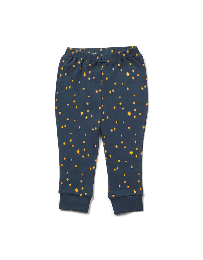 Little Green Radicals Twinkle Twinkle Pyjamas, Blue (NAVY), large