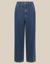 Jojo Wide Leg Jeans, Blue (MID AUTHENTIC BLUE), large