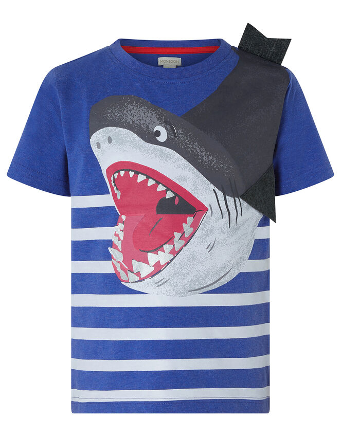 Bruce Shark T-Shirt, Blue (BLUE), large