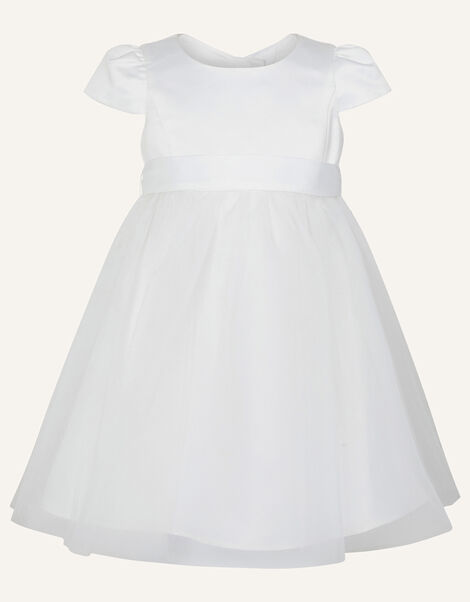 Baby Tulle Skirt Bridesmaid Dress Ivory, Ivory (IVORY), large