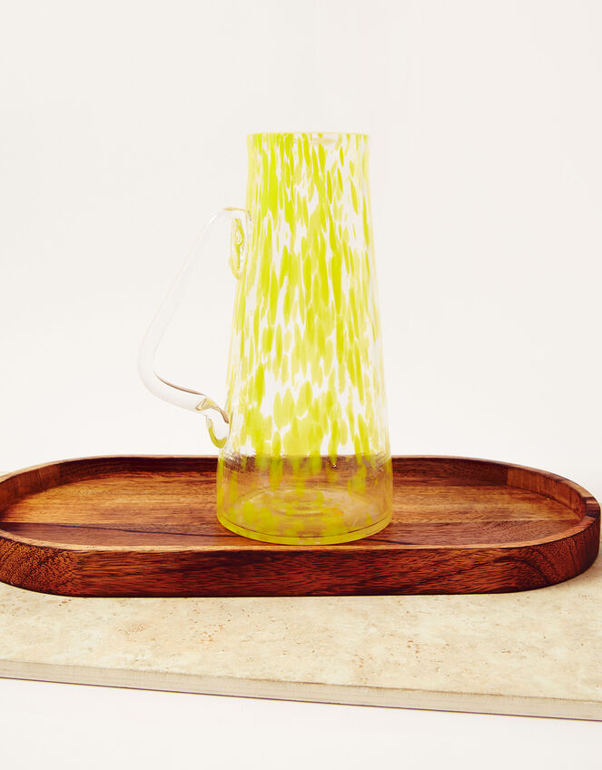Mottled Glass Jug, , large