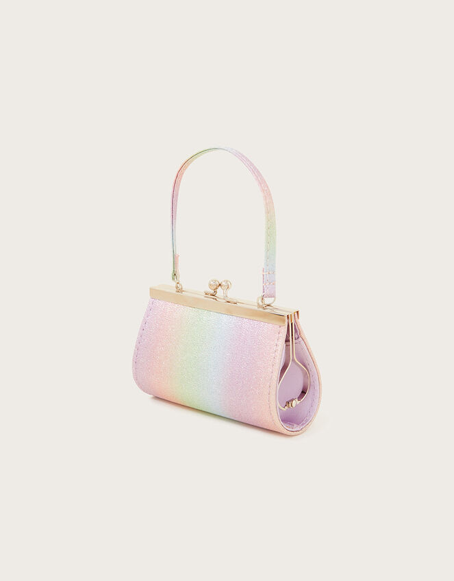 Rainbow Glitter Mini Bag