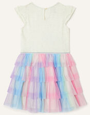 Unicorn Fluorescent Disco Dress, Ivory (IVORY), large