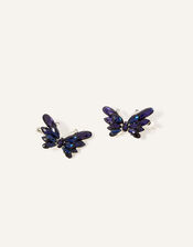 Gem Butterfly Hair Clip Twinset, , large