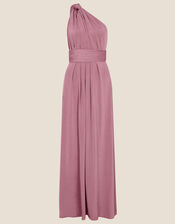 Tracy Twist Me Tie Me Maxi Dress, Pink (ROSE), large