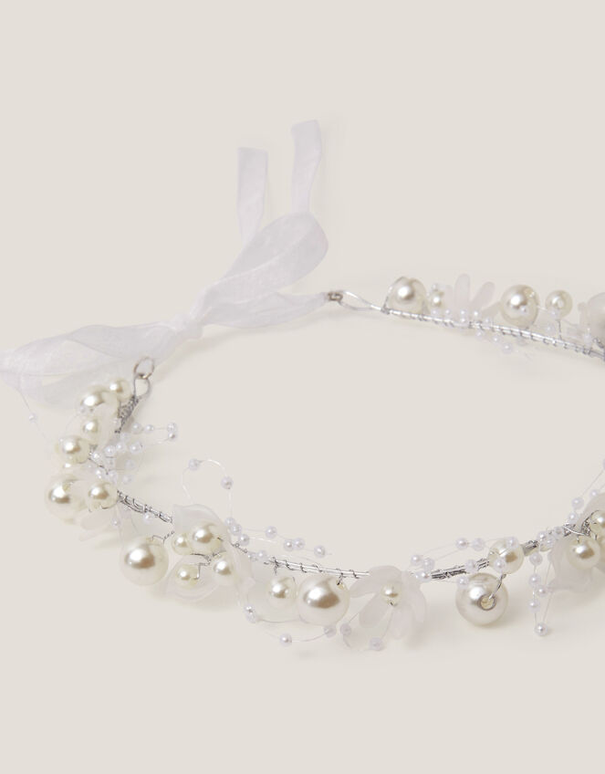 Pearl Flower Crown, , large
