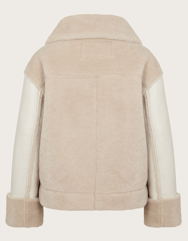 Aviator Jacket, Cream (CREAM), large