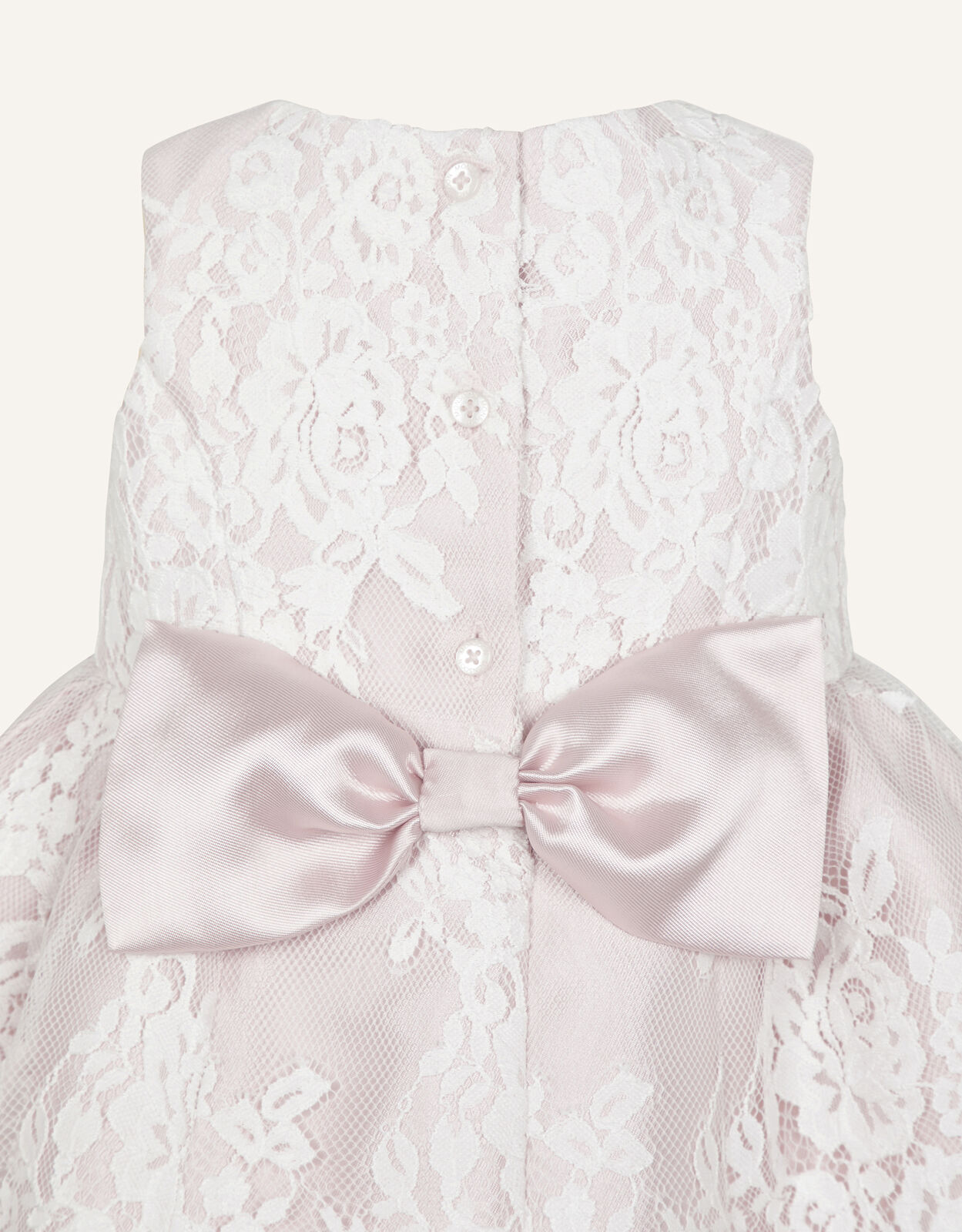 Baby Lace Dress Pink