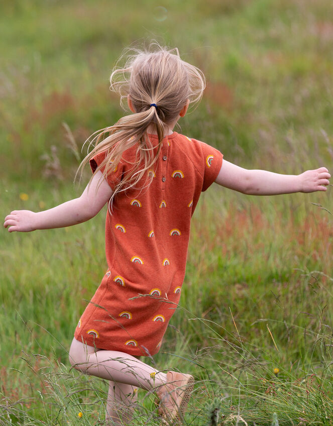 Little Green Radicals Rainbow Tunic, Red (RED), large