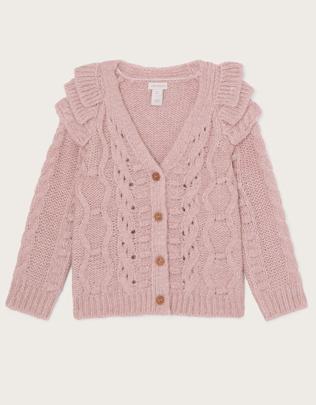 Monsoon pink cardigan clearance
