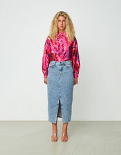 Crās Floral Print Shirt, Pink (PINK), large