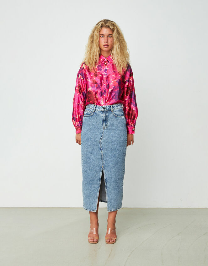 Crās Floral Print Shirt, Pink (PINK), large