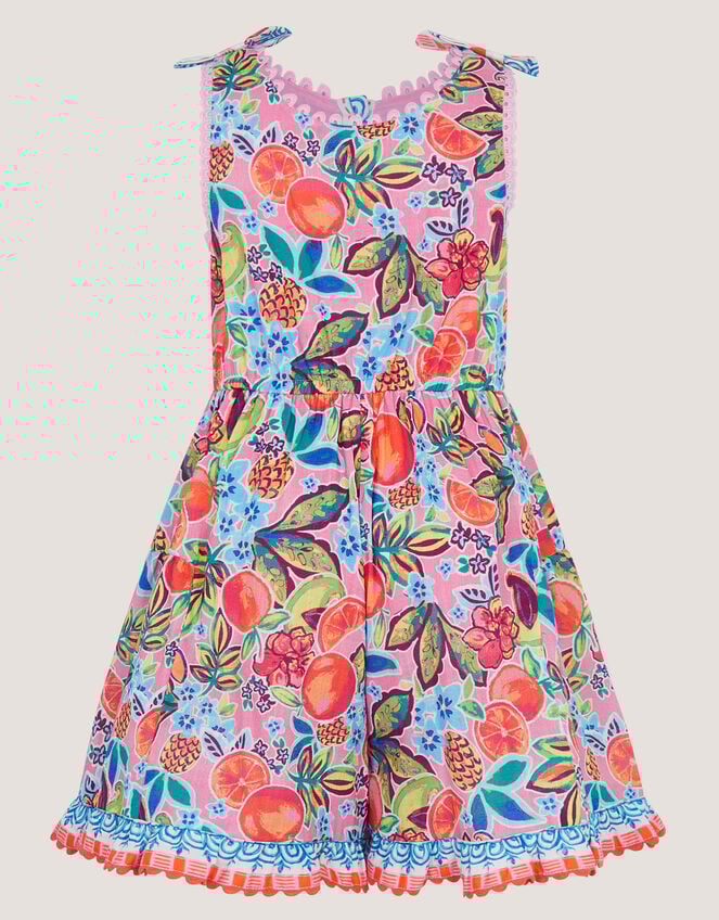 Alani Fruit Print Playsuit, Pink (PINK), large