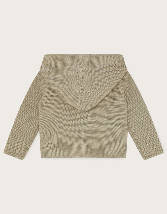 Newborn London Crochet Cardigan, Grey (GREY), large