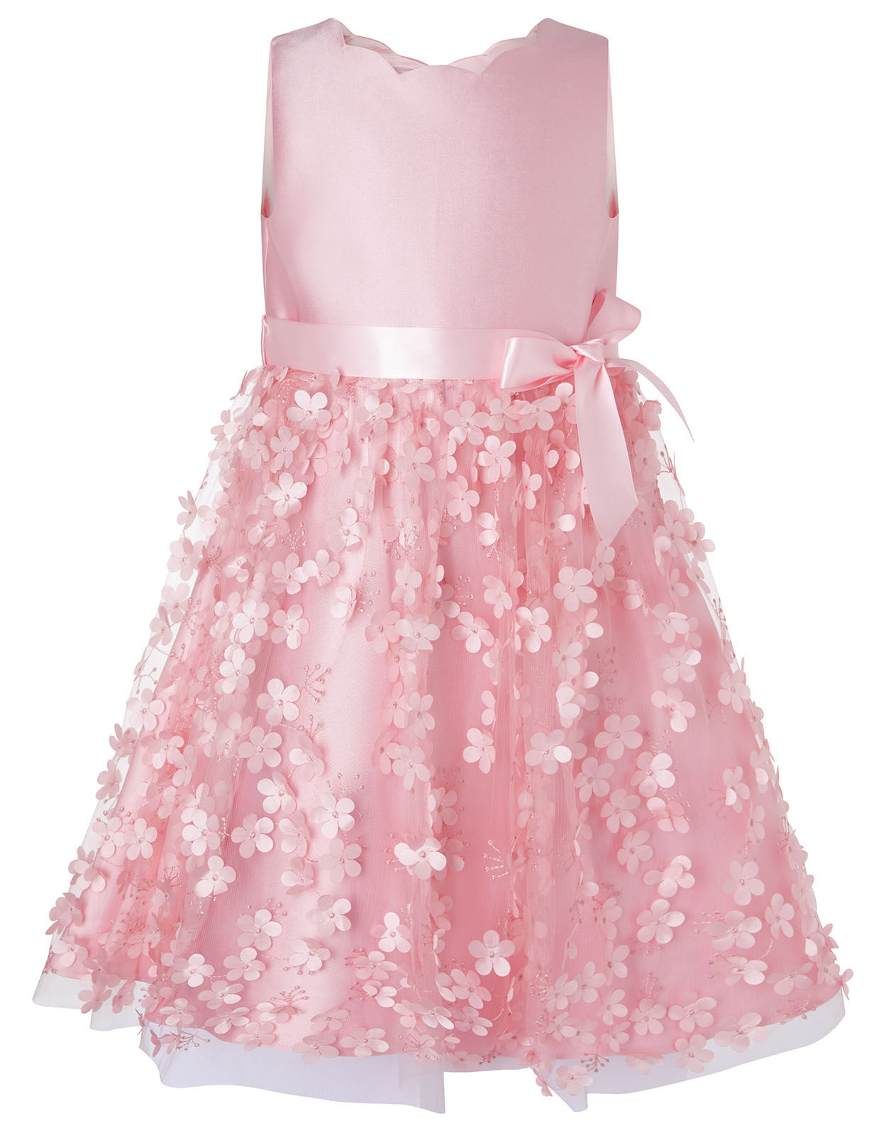 Monsoon pink sales dress girl