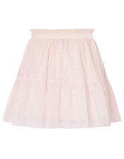 Baby Sequin Sparkle Top and Skirt Set, Pink (PALE PINK), large