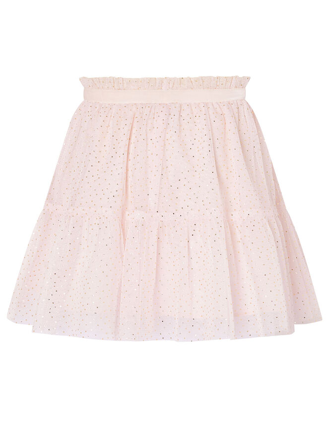 Baby Sequin Sparkle Top and Skirt Set, Pink (PALE PINK), large
