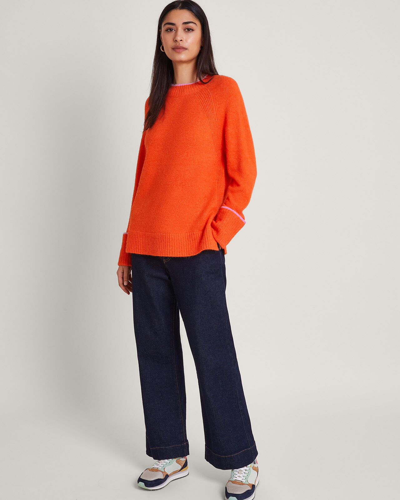 Oti Oversized Jumper Orange