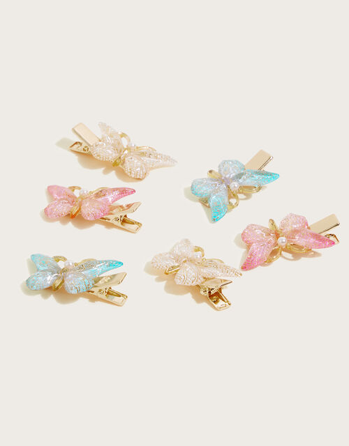 Fun Butterfly Hair Clips, , large