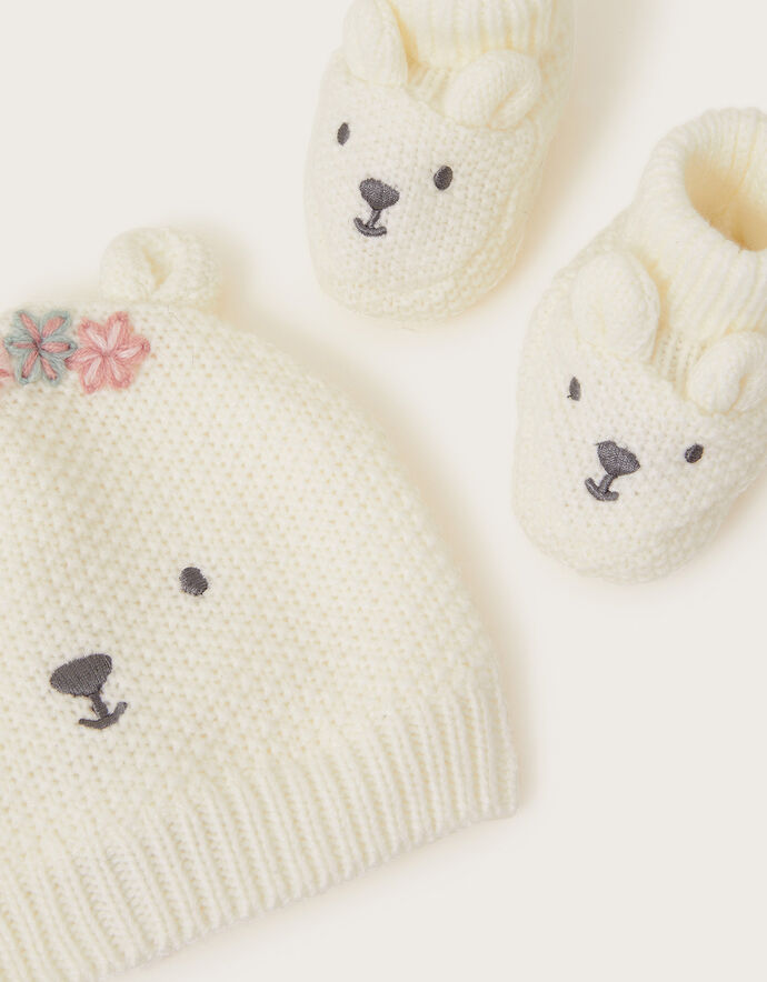 Kids Peach Bear Cap – 